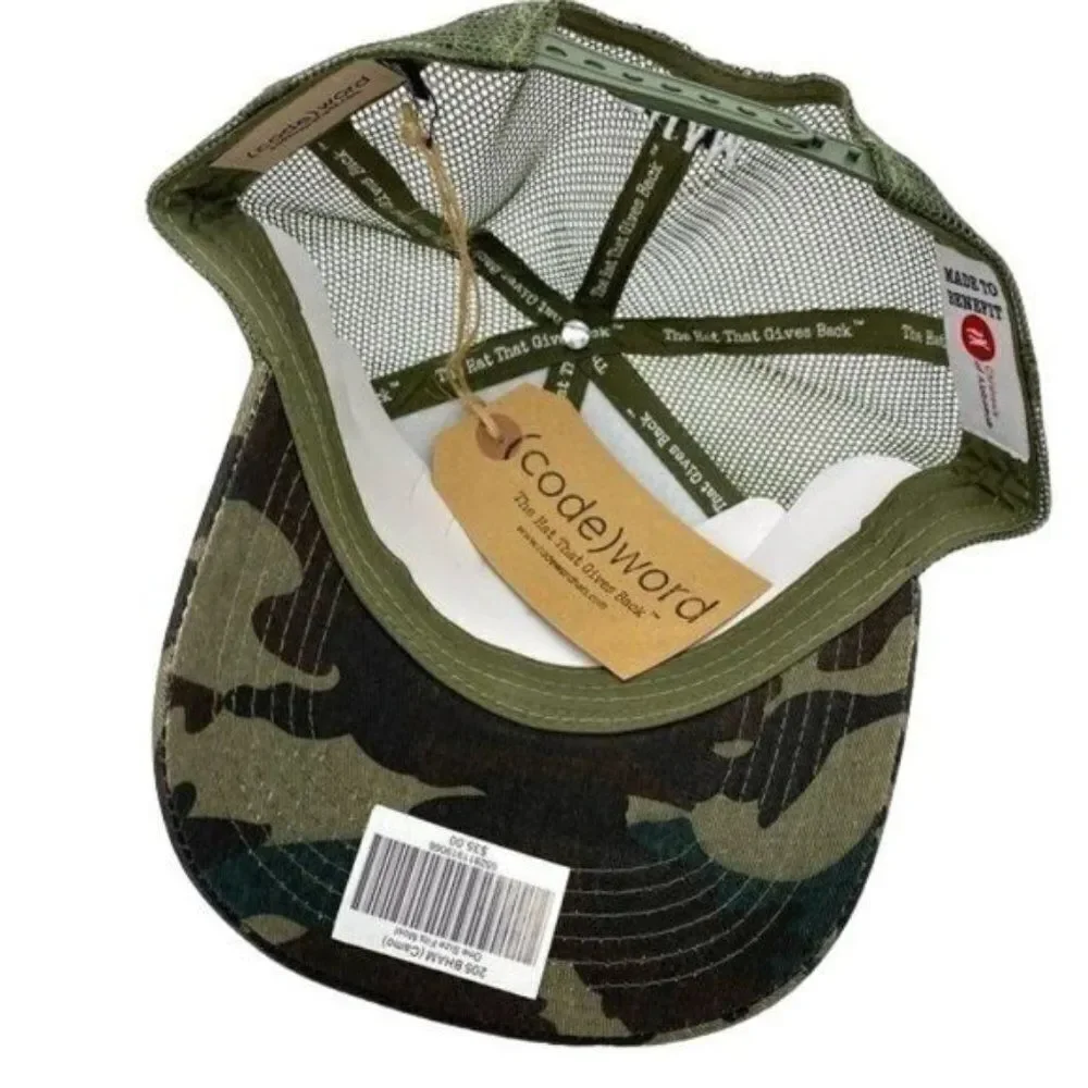 Birmingham Alabama 205 Area Code Camo Trucker Baseball Hat New